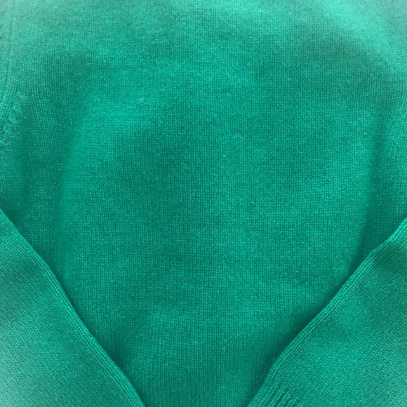 SOLD! Maison Kitsune Green Fox Wool Sweater S - Picture 6 of 8